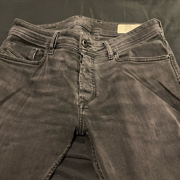 Diesel Black Slim Fit Jean - Picture 4 of 6